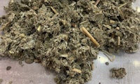 a pile of dried herbs on a table