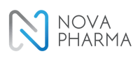 the logo for nova pharma