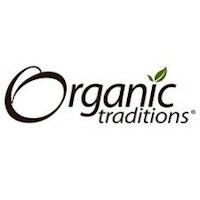 organic traditions logo on a white background