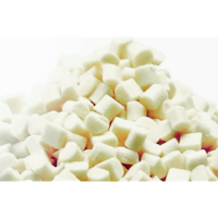 a pile of white cubes on a white background