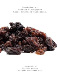 an image of raisins on a white background