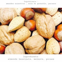 almonds, walnuts, pecans, hazelnuts, pistachios