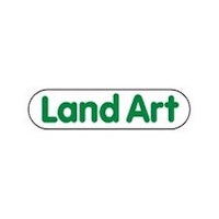 land art logo on a white background