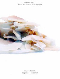 a pile of coconut shells on a white background