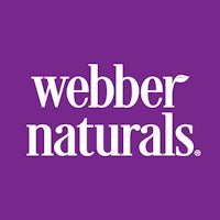 webber naturals logo on a purple background