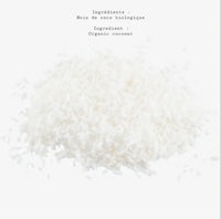 a pile of white rice on a white background