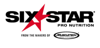 a red star logo on a black background